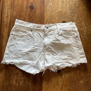 Womens size 6 lucky brand cut off shorts